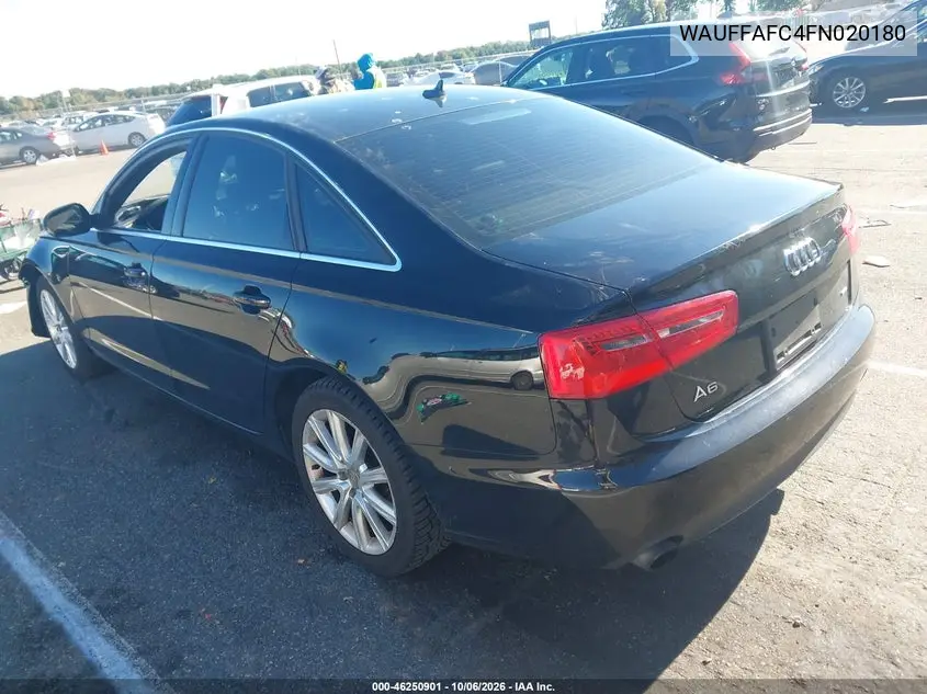 2015 AUDI A6 VIN WAUFFAFC4FN020180 — фото 3