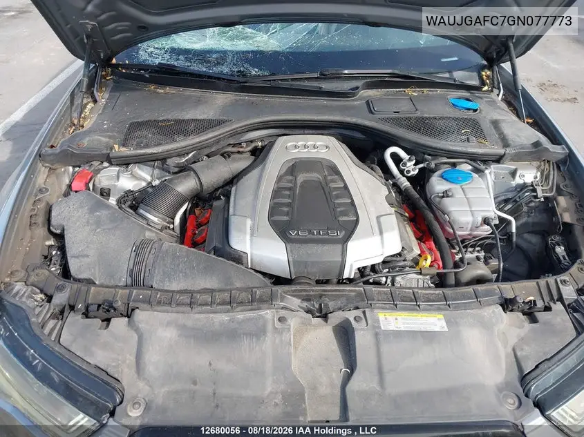 2016 AUDI A6 VIN WAUJGAFC7GN077773 — фото 10