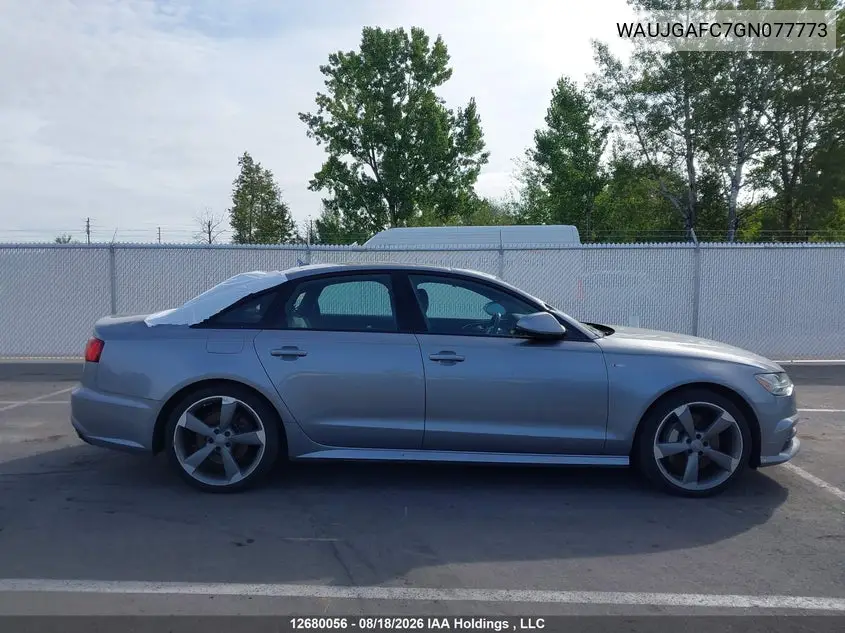 2016 AUDI A6 VIN WAUJGAFC7GN077773 — фото 14