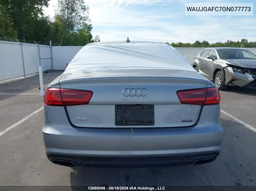 2016 AUDI A6 VIN WAUJGAFC7GN077773 — фото 17