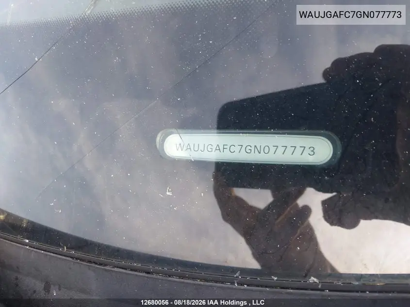 2016 AUDI A6 VIN WAUJGAFC7GN077773 — фото 20