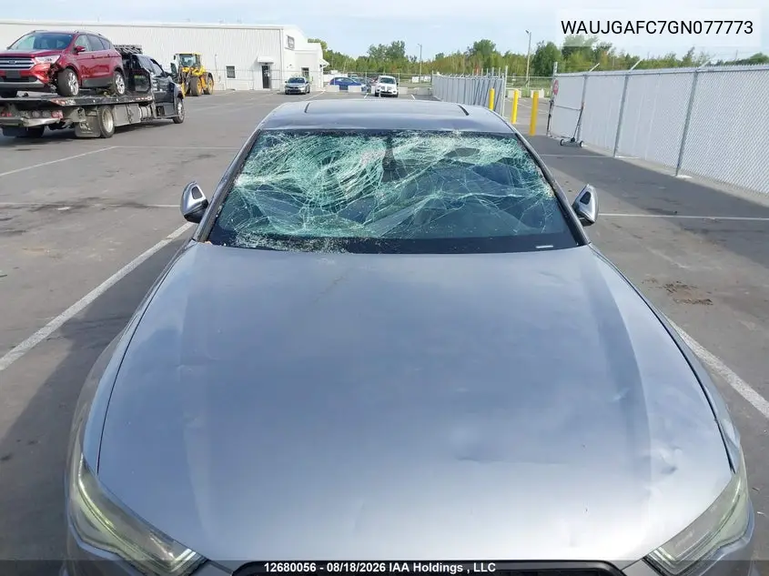 2016 AUDI A6 VIN WAUJGAFC7GN077773 — фото 6