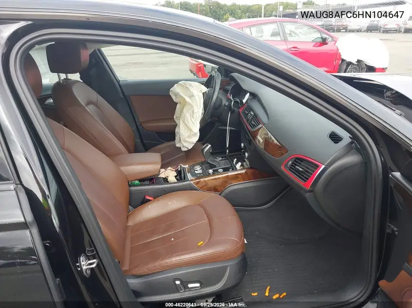 2017 AUDI A6 VIN WAUG8AFC6HN104647 — фото 5