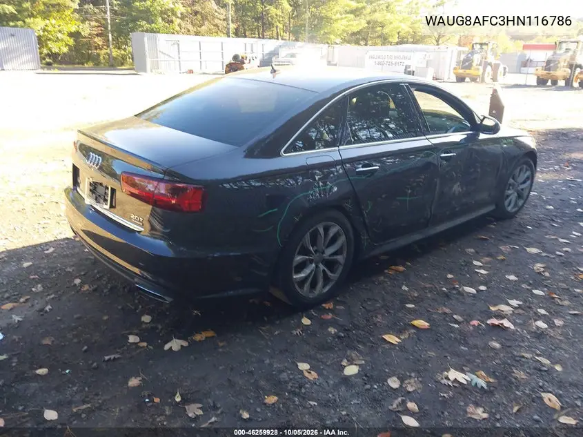 2017 AUDI A6 VIN WAUG8AFC3HN116786 — фото 4