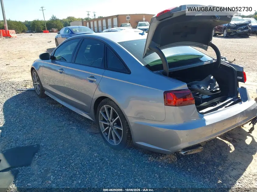 2017 AUDI A6 VIN WAUG8AFC6HN052730 — фото 3