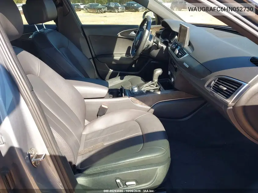 2017 AUDI A6 VIN WAUG8AFC6HN052730 — фото 5
