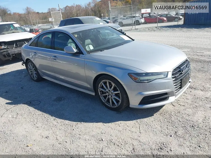 AUDI A6 2018, VIN WAUG8AFC2JN016569