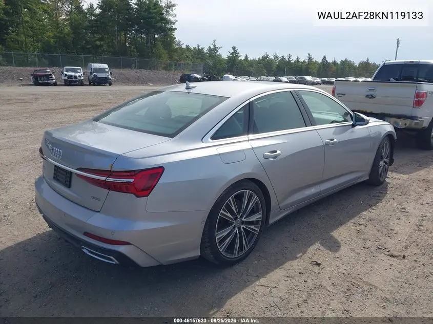 2019 AUDI A6 VIN WAUL2AF28KN119133 — фото 4