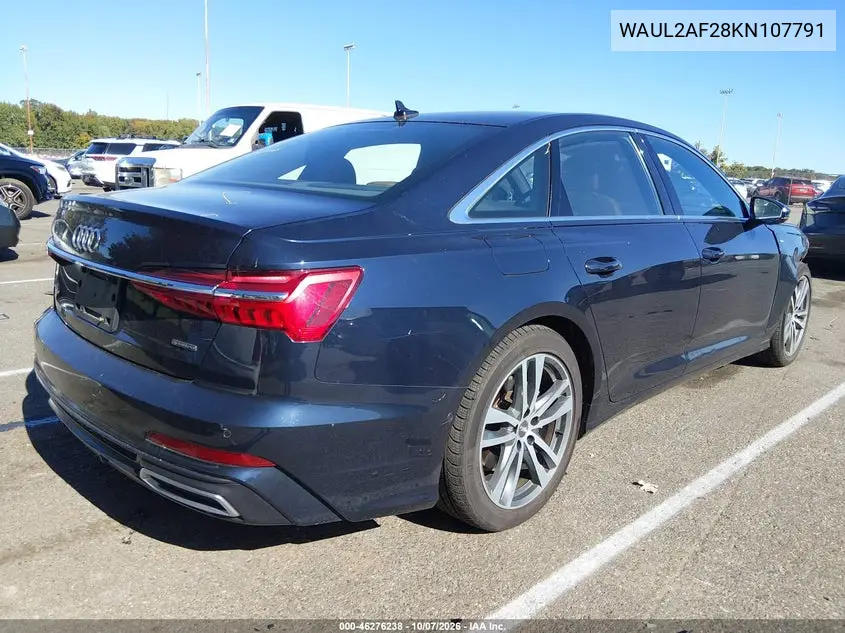 2019 AUDI A6 VIN WAUL2AF28KN107791 — фото 4