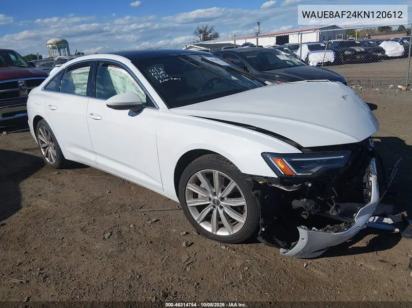 AUDI A6 2019, VIN WAUE8AF24KN120612