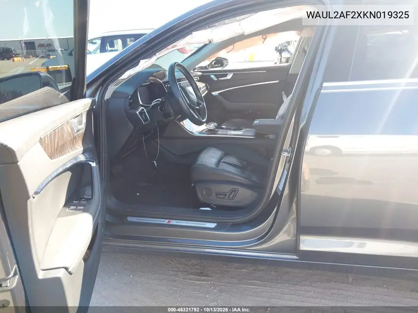 2019 AUDI A6 VIN WAUL2AF2XKN019325 — фото 5