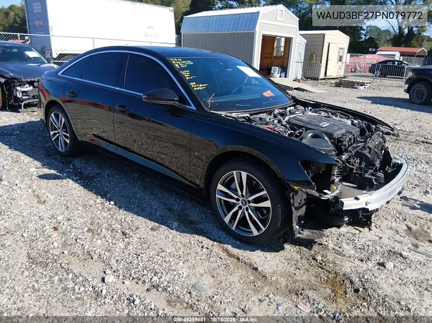 AUDI A6 2023, VIN WAUD3BF27PN079772