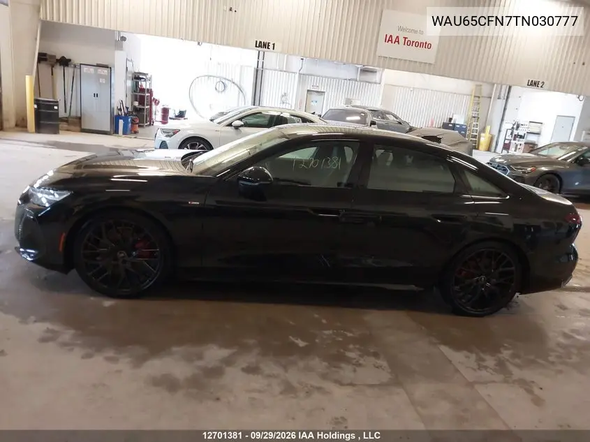 2026 AUDI A6 VIN WAU65CFN7TN030777 — фото 14
