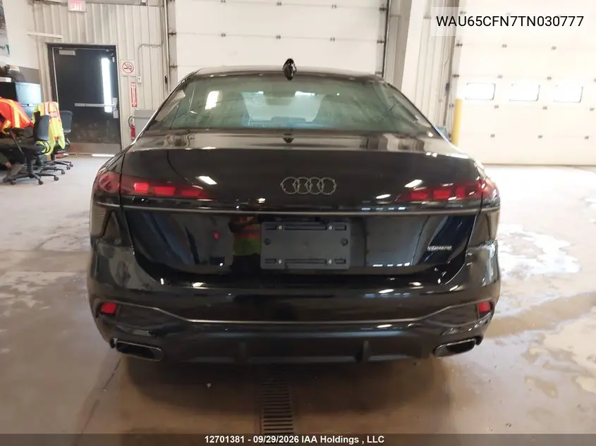 2026 AUDI A6 VIN WAU65CFN7TN030777 — фото 16