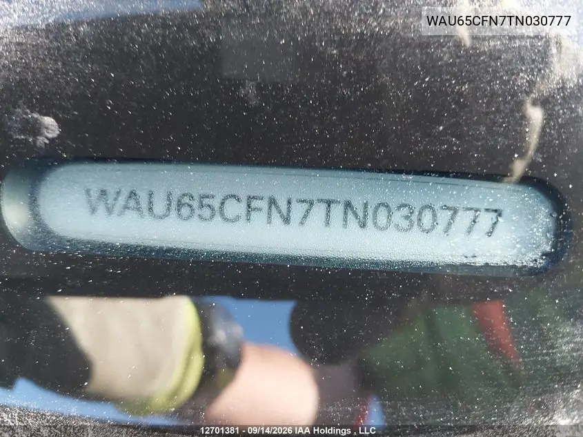 2026 AUDI A6 VIN WAU65CFN7TN030777 — фото 17