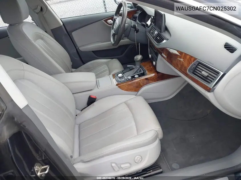 2012 AUDI A7 VIN WAUSGAFC7CN025302 — фото 5