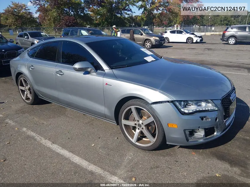 AUDI A7 2012, VIN WAUYGAFC2CN124197