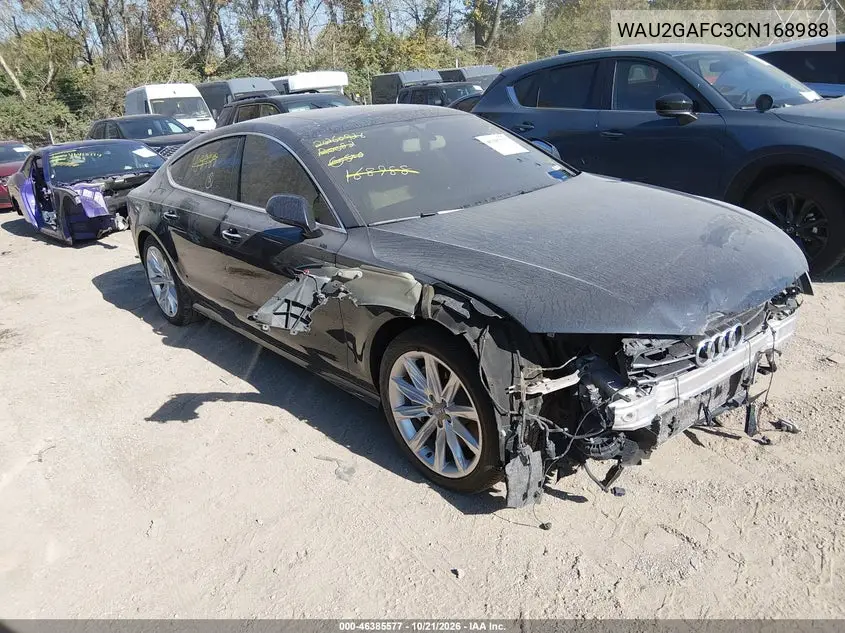 AUDI A7 2012, VIN WAU2GAFC3CN168988