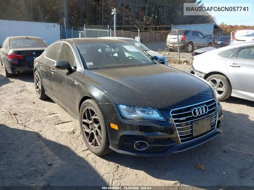 AUDI A7 2012, VIN WAU2GAFC6CN057741
