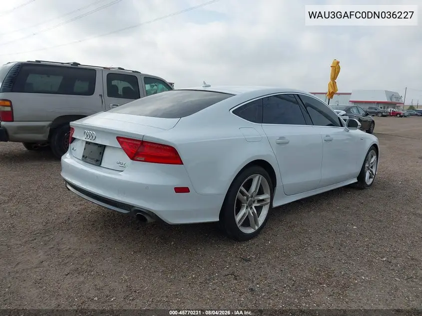 2013 AUDI A7 VIN WAU3GAFC0DN036227 — фото 4