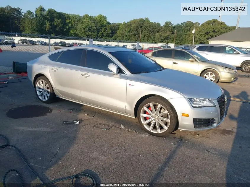 AUDI A7 2013, VIN WAUYGAFC3DN135842