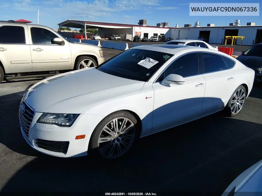 2013 AUDI A7 VIN WAUYGAFC9DN067336 — фото 2