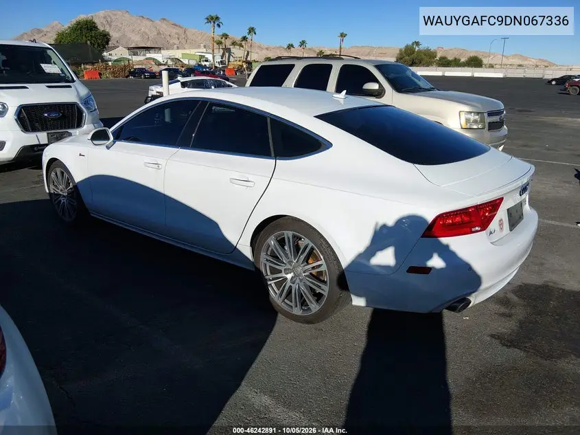 2013 AUDI A7 VIN WAUYGAFC9DN067336 — фото 3