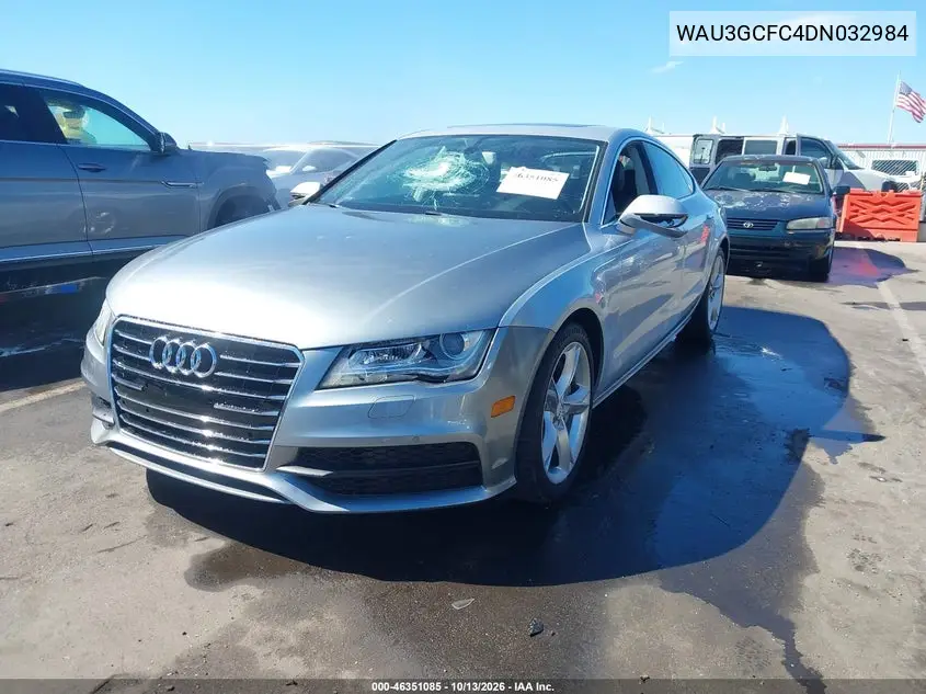 2013 AUDI A7 VIN WAU3GCFC4DN032984 — фото 2