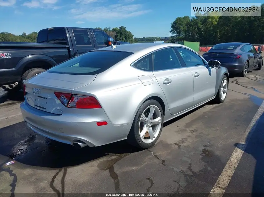 2013 AUDI A7 VIN WAU3GCFC4DN032984 — фото 4