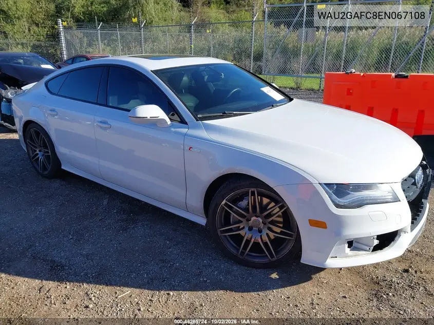 AUDI A7 2014, VIN WAU2GAFC8EN067108