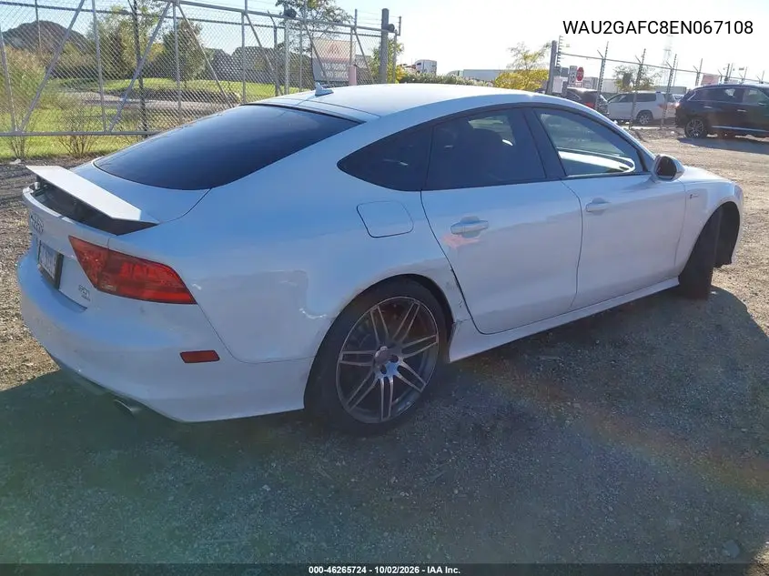2014 AUDI A7 VIN WAU2GAFC8EN067108 — фото 4