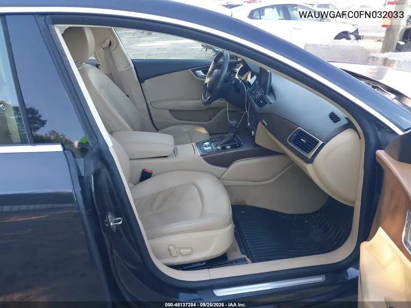 2015 AUDI A7 VIN WAUWGAFC0FN032033 — фото 5