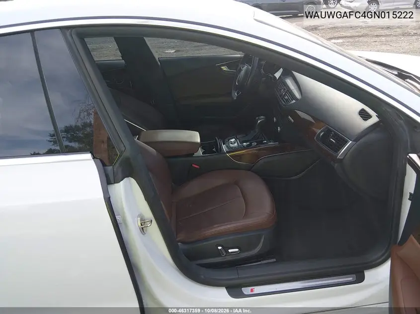 2016 AUDI A7 VIN WAUWGAFC4GN015222 — фото 5