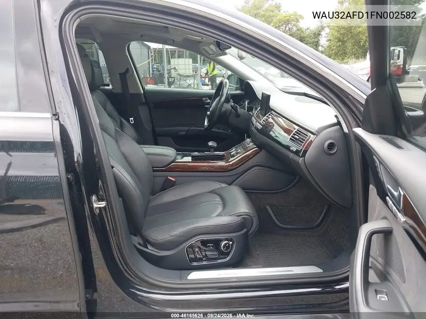 2015 AUDI A8 VIN WAU32AFD1FN002582 — фото 5