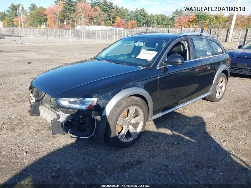 2013 AUDI ALLROAD VIN WA1UFAFL2DA180518 — фото 2