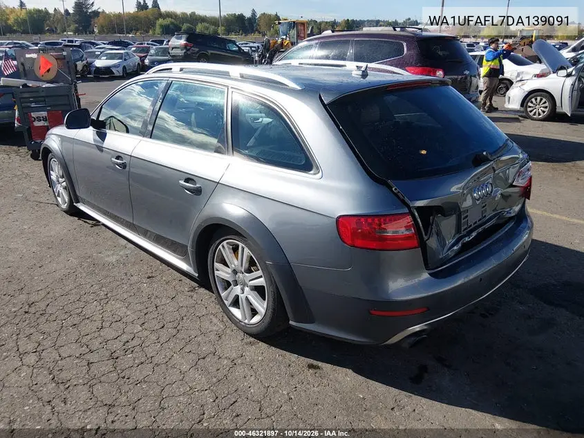 AUDI ALLROAD 2013, VIN WA1UFAFL7DA139091