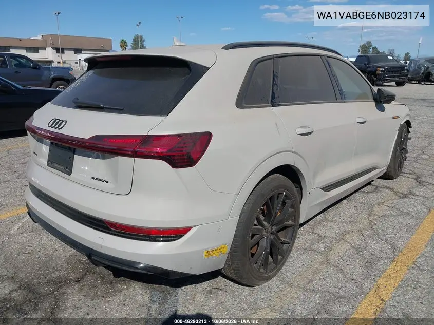 2022 AUDI E-TRON VIN WA1VABGE6NB023174 — фото 4