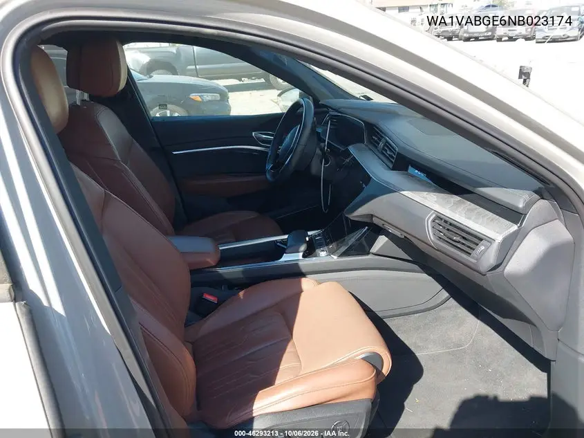 2022 AUDI E-TRON VIN WA1VABGE6NB023174 — фото 5