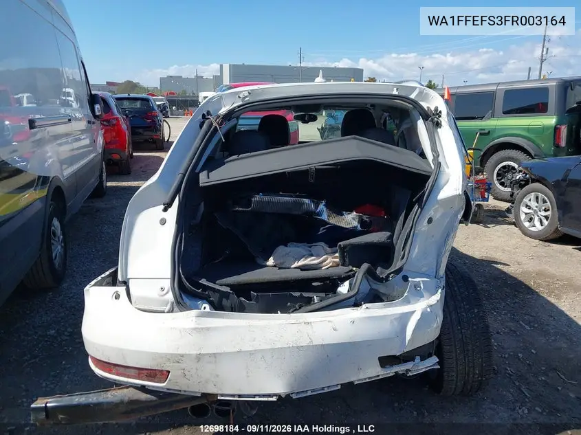 2015 AUDI Q3 VIN WA1FFEFS3FR003164 — фото 16