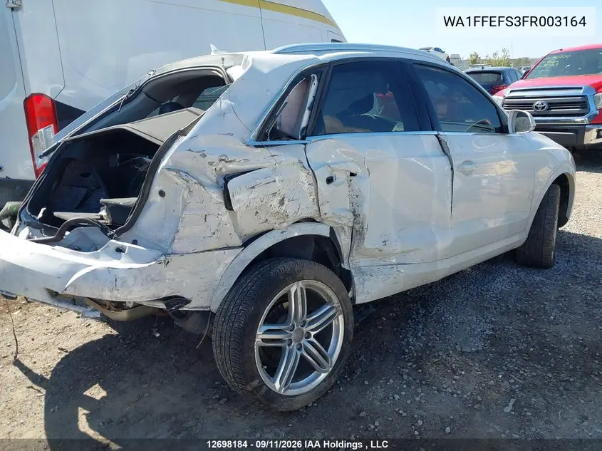 2015 AUDI Q3 VIN WA1FFEFS3FR003164 — фото 4