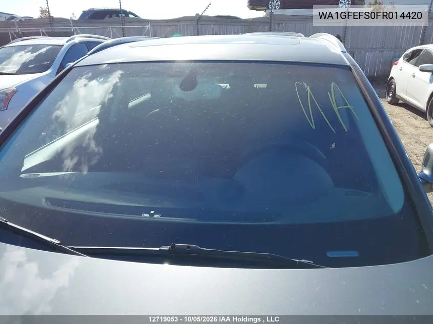 2015 AUDI Q3 VIN WA1GFEFS0FR014420 — фото 17