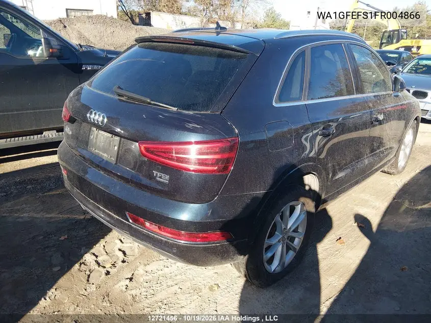 2015 AUDI Q3 VIN WA1GFEFS1FR004866 — фото 4