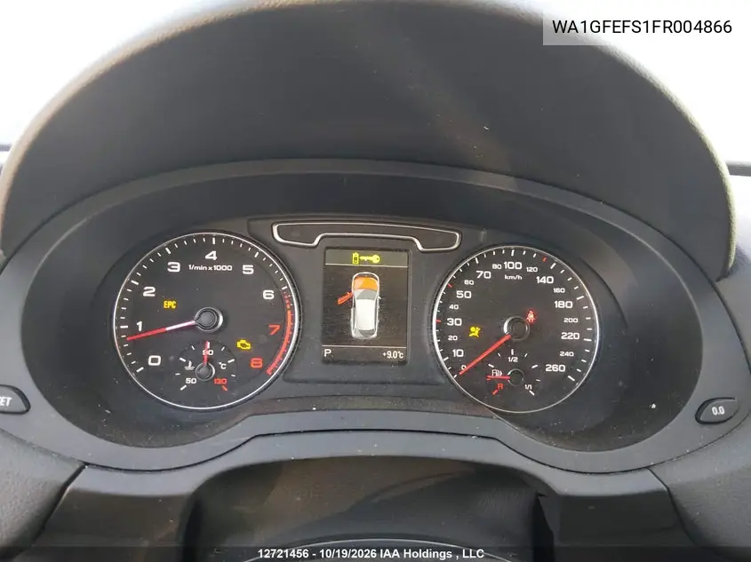 2015 AUDI Q3 VIN WA1GFEFS1FR004866 — фото 7