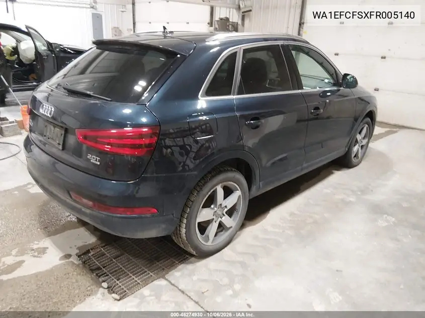 2015 AUDI Q3 VIN WA1EFCFSXFR005140 — фото 4