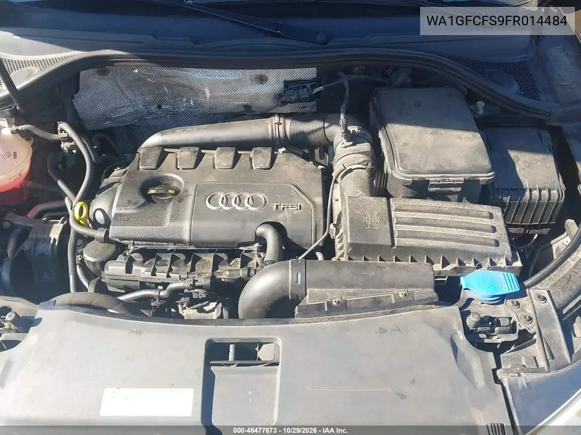 2015 AUDI Q3 VIN WA1GFCFS9FR014484 — фото 10