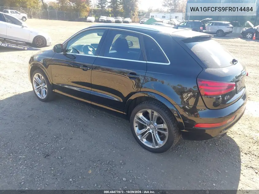 2015 AUDI Q3 VIN WA1GFCFS9FR014484 — фото 3