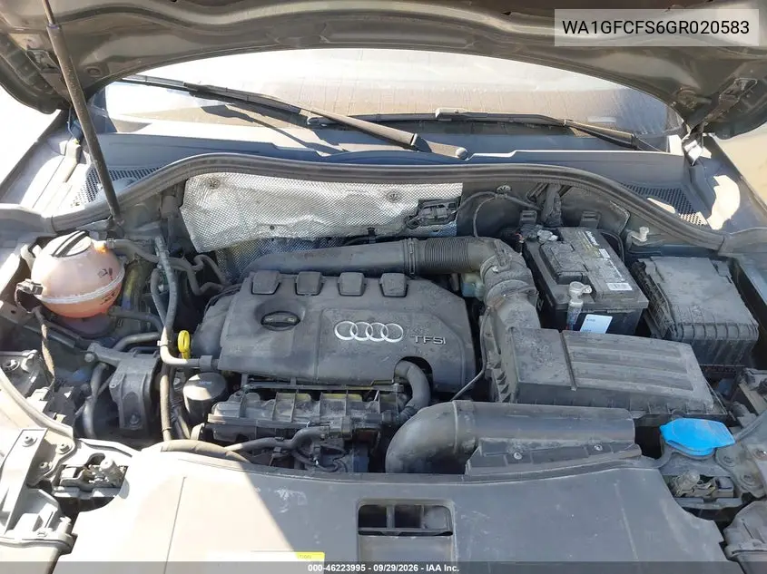 2016 AUDI Q3 VIN WA1GFCFS6GR020583 — фото 10