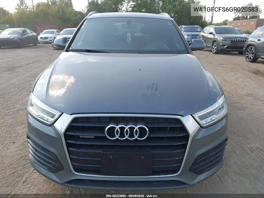 2016 AUDI Q3 VIN WA1GFCFS6GR020583 — фото 12