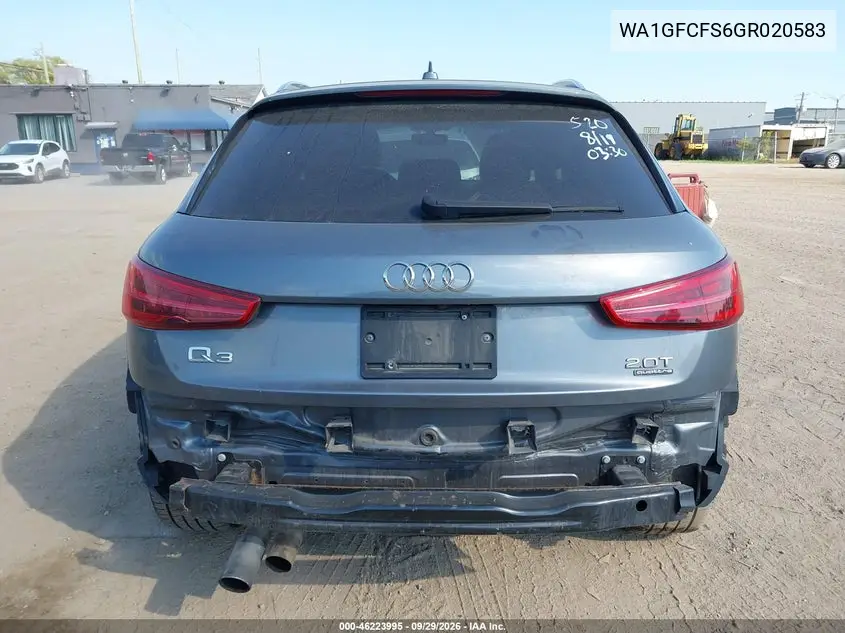 2016 AUDI Q3 VIN WA1GFCFS6GR020583 — фото 16