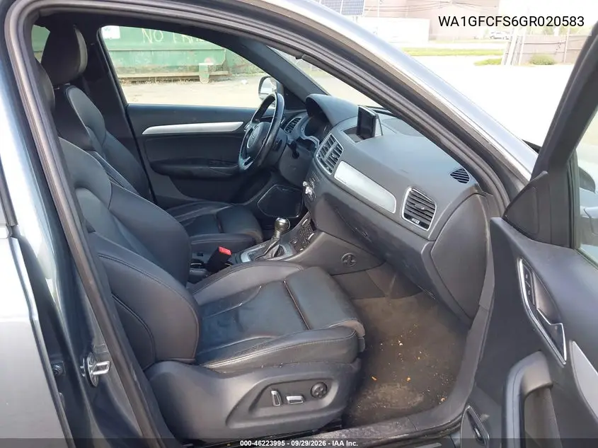 2016 AUDI Q3 VIN WA1GFCFS6GR020583 — фото 5